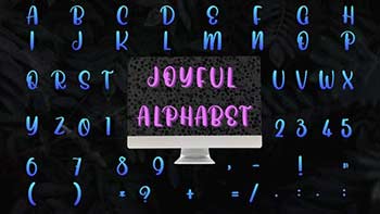 Joyful Alphabet After Effects-34741509