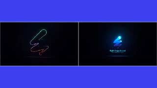 Digital Neon Logo Reveal-61254987
