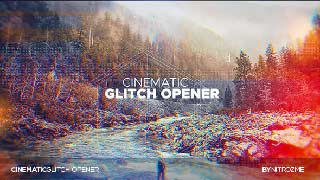 Cinematic Glitch Opener