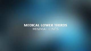 Medical Lower Thirds-Minimal Lines-12182059