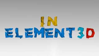 Low Poly Text Letters E3D-15559235