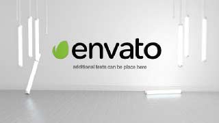 Fluorescent Light Room Logo Reveal-8387023