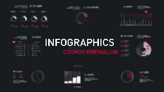 Infographics Cosmos Minimalism-20457097