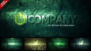 Cinematic 3D Glass Logo Reveal-4866504