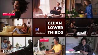 Clean Lower Thirds-44038433