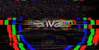Circle Glitch Logo-20889912