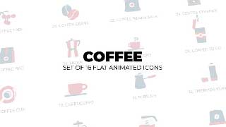 Coffee-Set of 16 Animated Icons-44272157