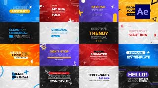 Modern Colorful Titles-44276673