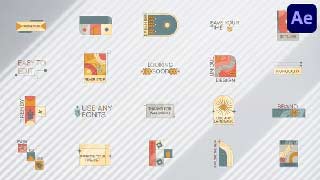 Colorful Shapes Titles for After Effects-44287370