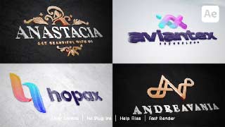 Glossy Logo Reveal-44412532