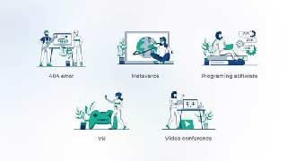 Programing software-Blue Outline Concepts-44422434