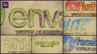 Pencil Drawing Logo Reveal-44545700