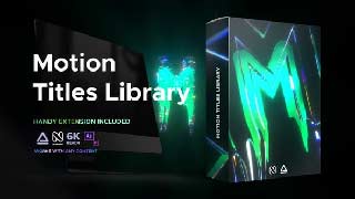 Motion Titles Library-Animated Text Package-33708192