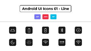 Android UI Icons 01-Line-44608341