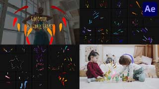 Colorful Dynamic Shapes for After Effects