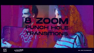 Punch Hole Zoom Transitions Vol 01