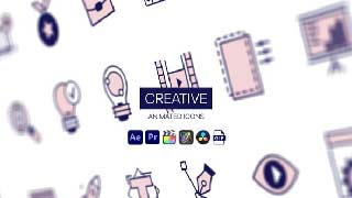 Creative Animated Icons-Design Creative Motion Icons Animation Pack-44950961