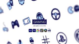 Gaming Animated Icons-Video Game Motion Icons Animation Pack-44951450