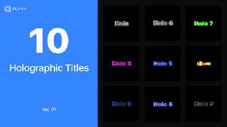 Holographic Text Vol 01