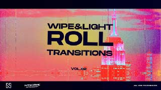 Wipe and Light Roll Transitions Vol 02-45307342