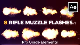 Rifles Muzzle Flashes 1-45527003