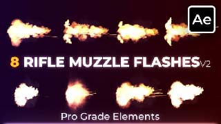 Rifle Muzzle Flashes 2-45527031