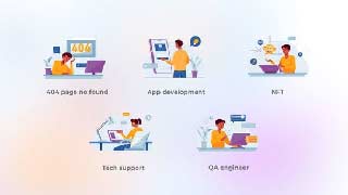 App Development-Blue and Yellow People Concepts-45695726