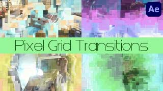 Pixel Grid Transitions for After Effects-45704848