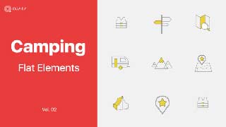 Camping Icons Vol 02-45828804