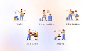 Online Shopping-Cartoon People Concepts-45848809