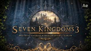 Seven Kingdoms 3-Medieval Fantasy Kingdom Drama Trailer For After Effects-22572885