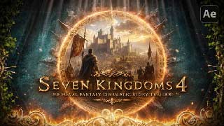 Seven Kingdoms 4-Medieval Fantasy Cinematic Story Trailer For After Effects-22922359