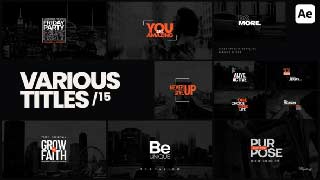 Various Titles 15-43314868
