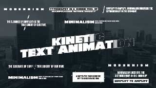 Kinetic Text Animation-47429507