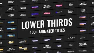 100 Animated Lower Thirds-47434234