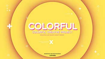 Minimal Colorful Typo Intro-33082144