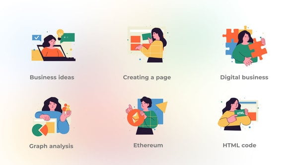 Digital Business-Stonepictures Set of Mini Concepts-47718585