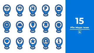 Pin Maps Icon After Effect-47853491