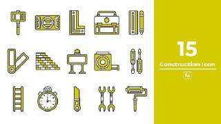 Construction Icon After Effect-47888652