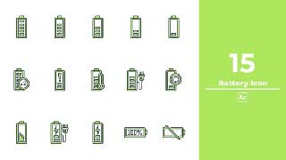 Battery Icon After Effect-48915045