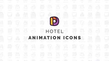 Hotel-Animation Icons-34760260