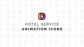 Hotel service-Animation Icons-34760661