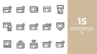 Credit Card Icon After Effects-49234946