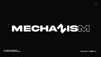 Typography Titles-Mechanism  AE-34767873