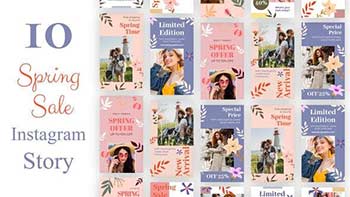 Spring sale instagram story collection-34768418