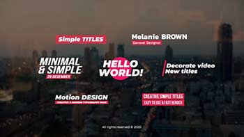 Simple Titles After Effects-34773504