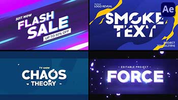 Cartoon Title Logo Animations-34803009