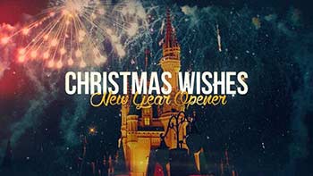 Christmas Wishes New Year Opener-34881739