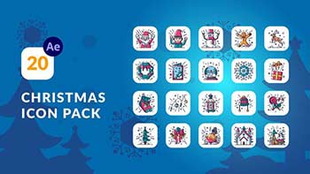 Christmas Animated Icons After Effects-34917321