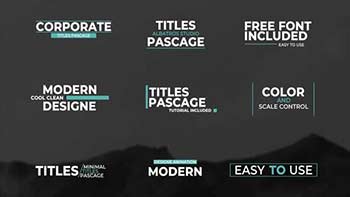 Clean Titles After Effects-36268052